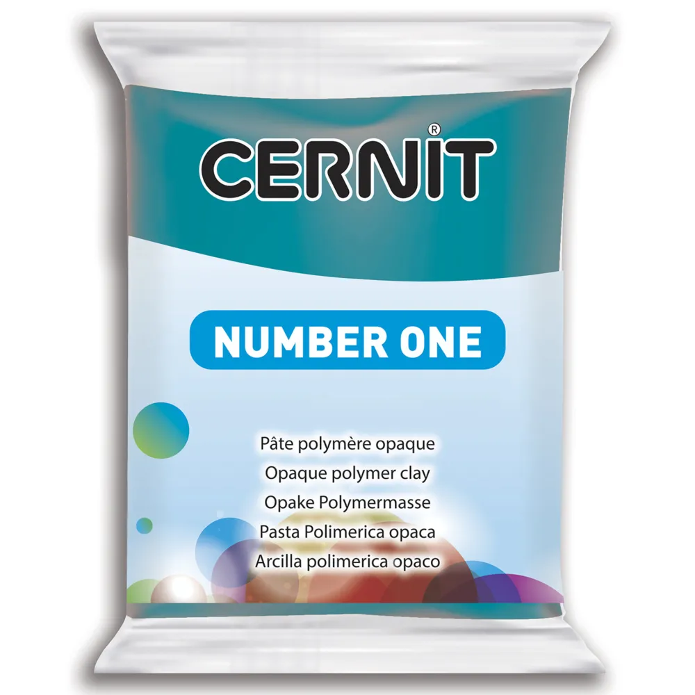 Cernit Masa termoutwardzalna Number One - - 230, Duck Blue, 56 g