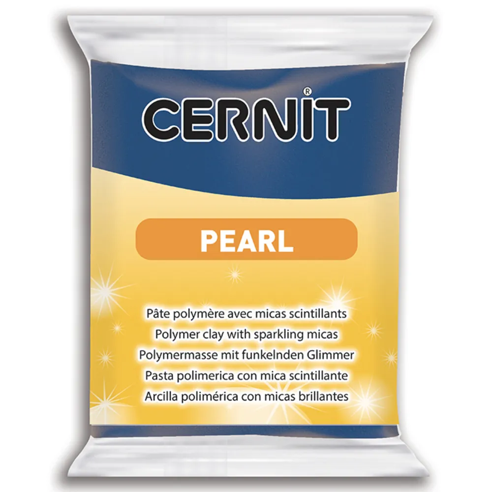 Cernit Masa termoutwardzalna Pearl - - 200, Blue, 56 g
