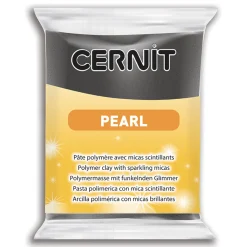 Cernit Masa termoutwardzalna Pearl - - 100, Black, 56 g