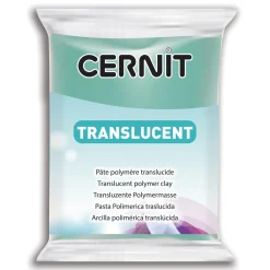 Cernit Masa termoutwardzalna Translucent - - 620, Emerald Green, 56 g