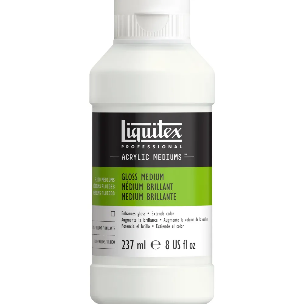 Liquitex Medium do farb akrylowych Gloss - - połysk, 237 ml