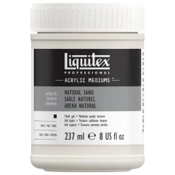 Liquitex Medium do farb akrylowych Natural Sand Effect - - 237 ml > Pasty Strukturalne