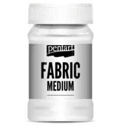 Pentart Medium do farb do tkanin i skór - - 100 ml > Farby I Pisaki Do Tkanin