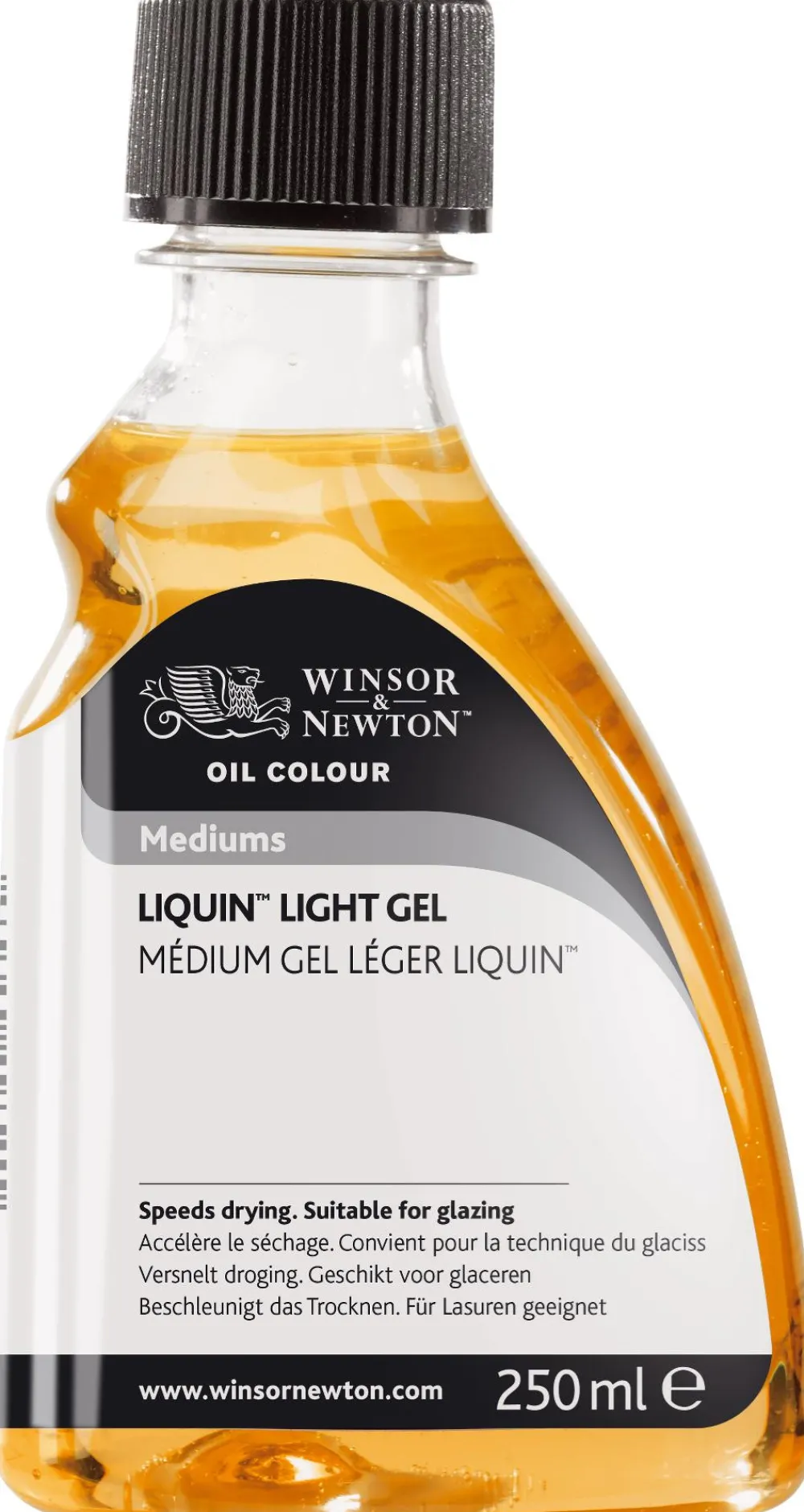 Winsor & Newton Medium do farb olejnych Liquin Light Gel - - 250 ml