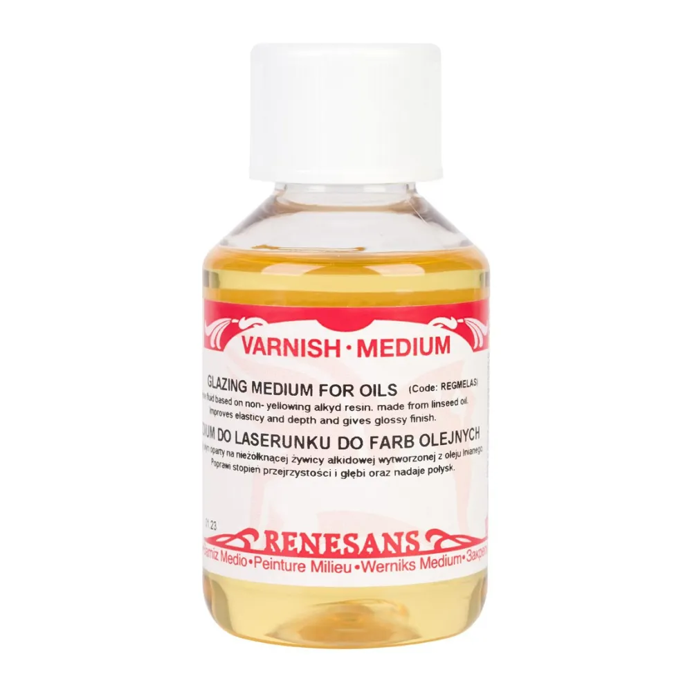 Renesans Medium do laserunku do farb olejnych - - 100 ml > Media Do Farb Olejnych