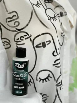 Rich Medium do malowania tkanin Textile Medium - - 120 ml > Farby I Pisaki Do Tkanin