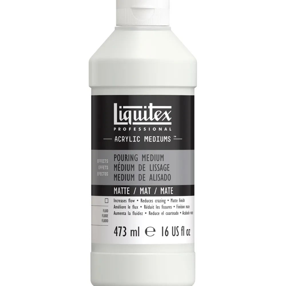 Liquitex Medium do pouringu - - matowe, 473 ml