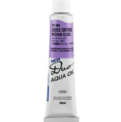 Holbein Medium Quick Drying do farb olejnych Duo Aqua Oil - - połysk, 50 ml