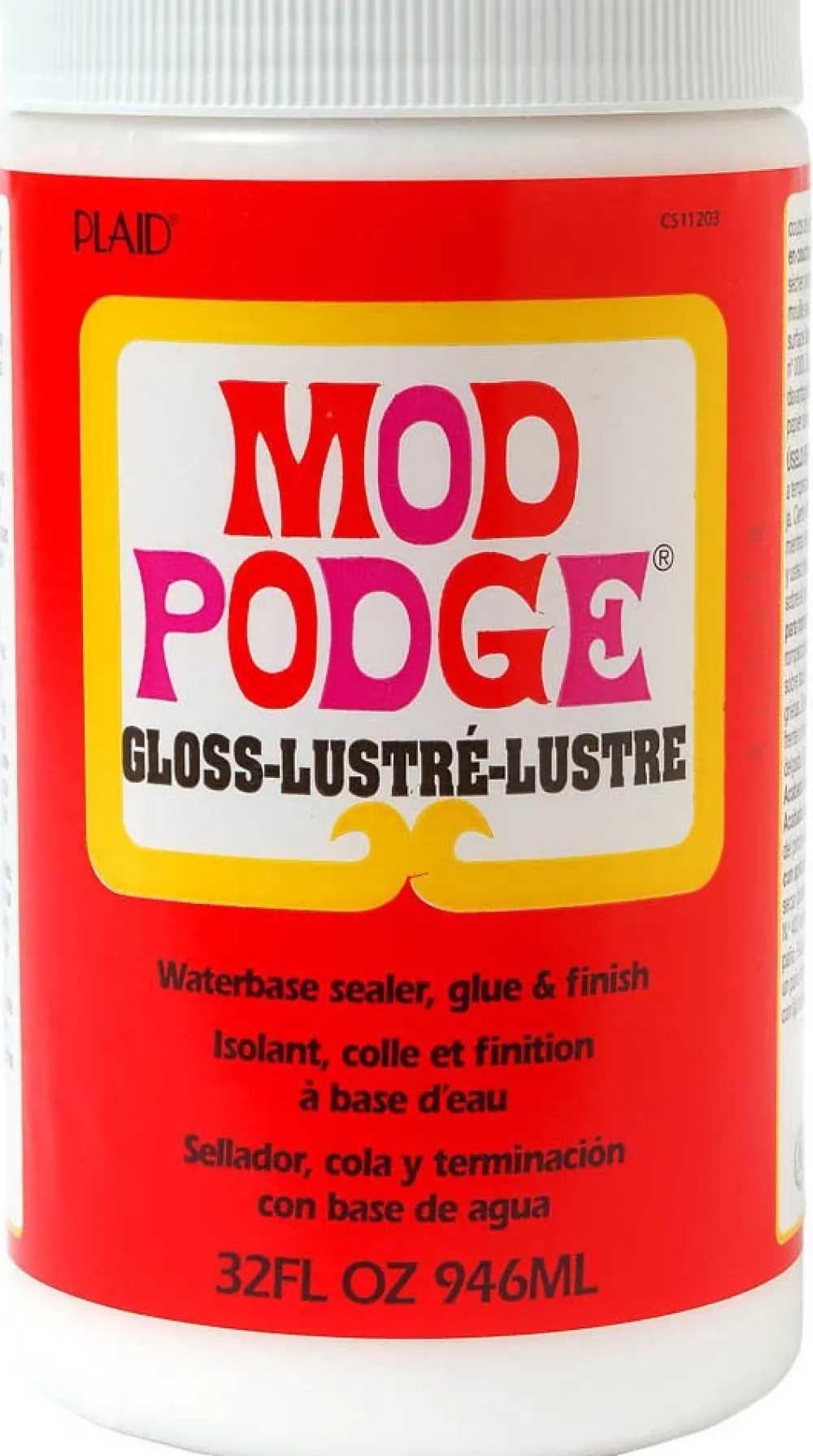 Mod Podge Medium 3 w 1 - - połysk, 946 ml > Mod Podge|Media Do Decoupage