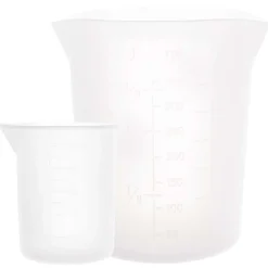 Rico Design Miarki silikonowe do żywicy - - 100 ml, 350 ml, 2 szt.