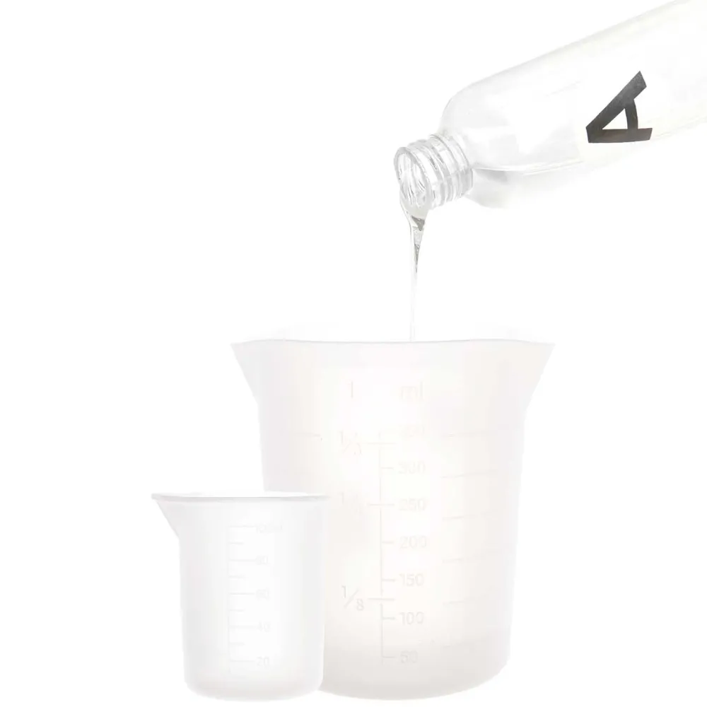 Rico Design Miarki silikonowe do żywicy - - 100 ml, 350 ml, 2 szt.