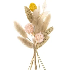 dpCraft Mini bukiet suszonych kwiatów Beige Touch - - 20 cm > Kwiaty I Ozdoby Roślinne