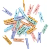 dpCraft Mini klamerki drewniane - - Rainbow, 3 cm, 30 szt.