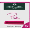 Faber-Castell Naboje atramentowe - - czarne, krótkie, 6 szt. > Naboje Atramentowe
