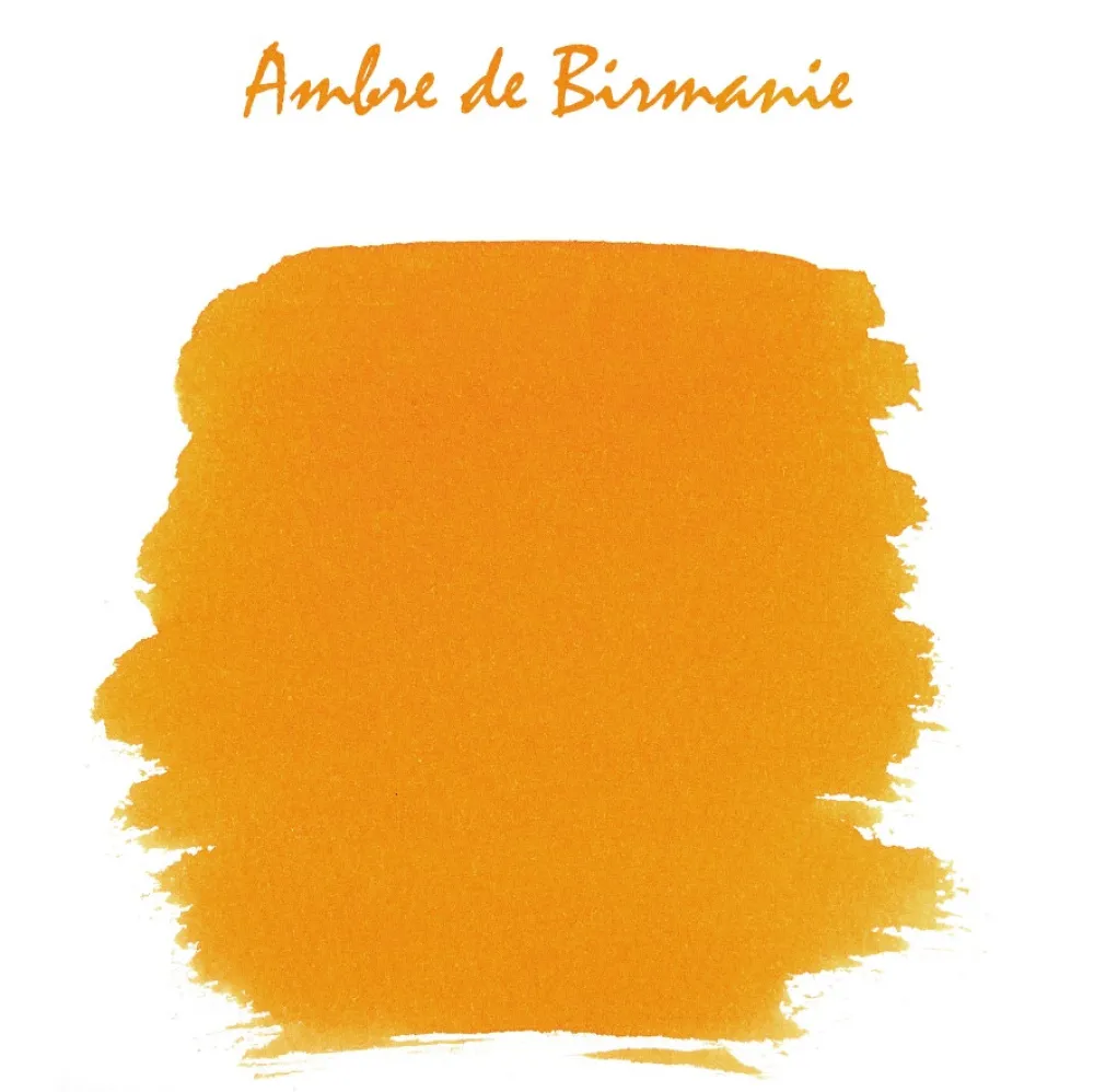 J.Herbin Naboje atramentowe - - Amber of Birmany 6 szt. > Naboje Atramentowe