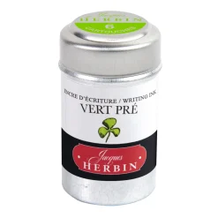 J.Herbin Naboje atramentowe - - Praire Green 6 szt. > Naboje Atramentowe