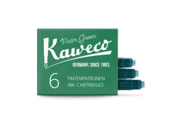 Kaweco Naboje atramentowe - - Palm Green, 6 szt. > Naboje Atramentowe
