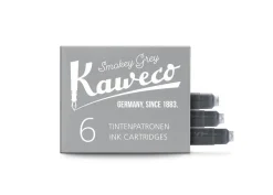Kaweco Naboje atramentowe - - Smokey Grey, 6 szt.