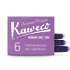 Kaweco Naboje atramentowe - - Summer Purple, 6 szt.