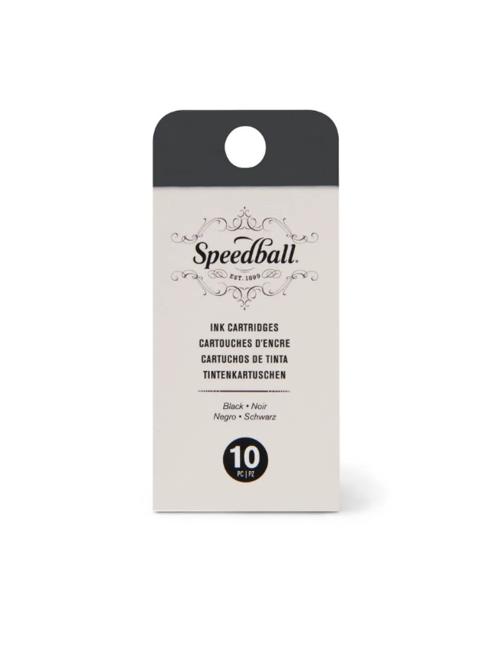 Speedball Naboje atramentowe - - Black 10 szt.