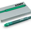 Lamy Naboje atramentowe T10 - - zielone, 5 szt. > Naboje Atramentowe