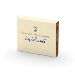 Graf Von Faber-Castell Naboje do piór wiecznych - - Lapis Lazuli, 6 szt.