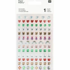 Rico Design Naklejki żelowe Chingu - Paper Poetry ><noscript><img width=