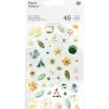 Rico Design Naklejki żelowe - Paper Poetry - Nature, 45 szt. > Naklejki