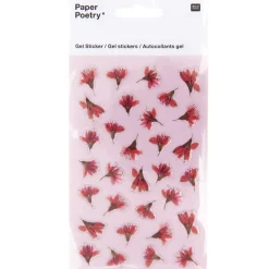 Rico Design Naklejki żelowe Transformation - Paper Poetry - Cherry Blossom, 31 szt.