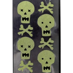 Rico Design Naklejki fluorescencyjne - Paper Poetry - Czaszki, 32 szt. ><noscript><img width=