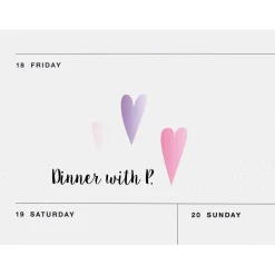 Rico Design Naklejki Hearts - Paper Poetry - Multicolor 284 szt. > Naklejki