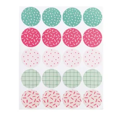Rico Design Naklejki Hygge - Paper Poetry - kwiaty, 250 szt.
