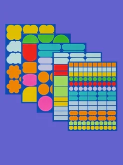 Mishmash Naklejki kształty Shapes - - 100 szt. > Naklejki Do Notatek
