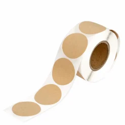 dpCraft Naklejki na rolce Etykiety Okrągłe - - Kraft 3,8 cm 500 szt > Naklejki