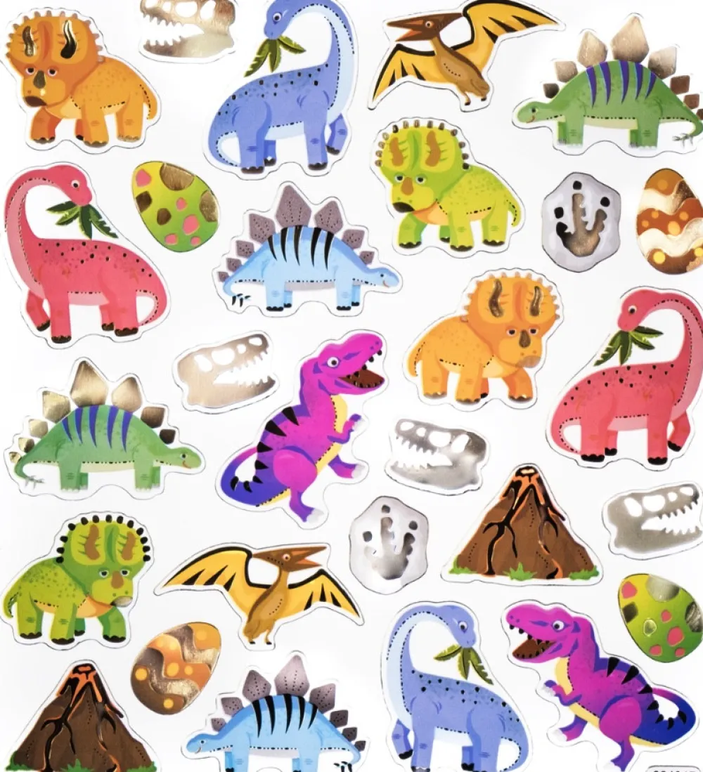 dpCraft Naklejki ozdobne Dinozaury - - 28 szt. > Naklejki