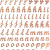 dpCraft Naklejki ozdobne - - Alfabet, małe literki, 168 szt.