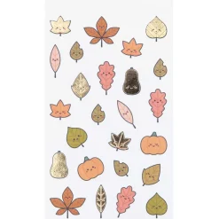 Rico Design Naklejki - Paper Poetry - Jesienne liście, 68 szt.