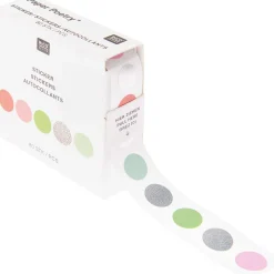 Rico Design Naklejki papierowe Kółka - Paper Poetry - 80 szt. > Naklejki