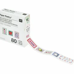 Rico Design Naklejki papierowe na rolce Chingu - Paper Poetry - 80 szt. > Naklejki