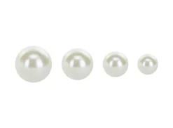 PartyDeco Naklejki Perełki - białe, 3-6 mm, 440 szt. > Dodatki Dekoracyjne