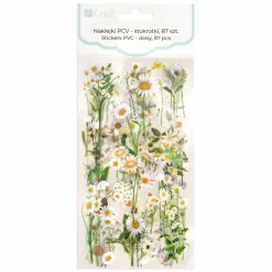 dpCraft Naklejki PVC Stokrotki - - 87 szt.