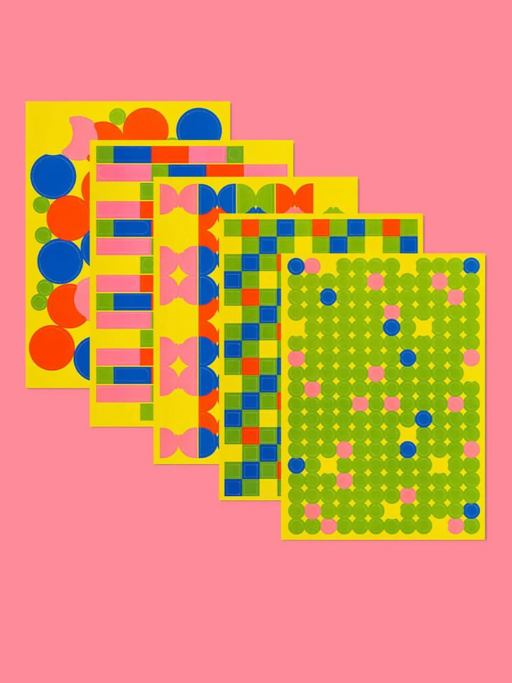 Mishmash Naklejki Sticker Set Shapes - - 5 szt.