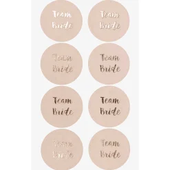 Rico Design Naklejki Team Bride - Paper Poetry - różowe, 32 szt. > Naklejki