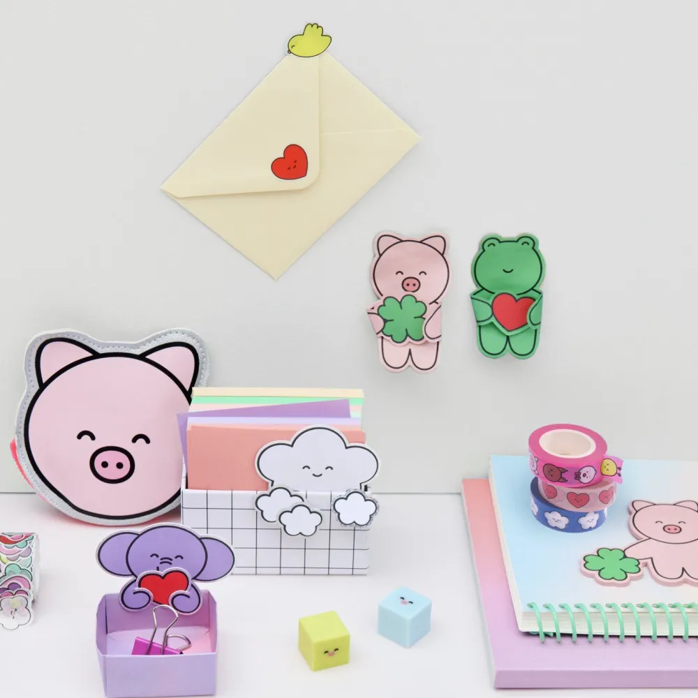 Rico Design Naklejki washi Chingu - Paper Poetry - 200 szt. > Naklejki