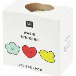 Rico Design Naklejki washi Chingu - Paper Poetry - 200 szt. ><noscript><img width=