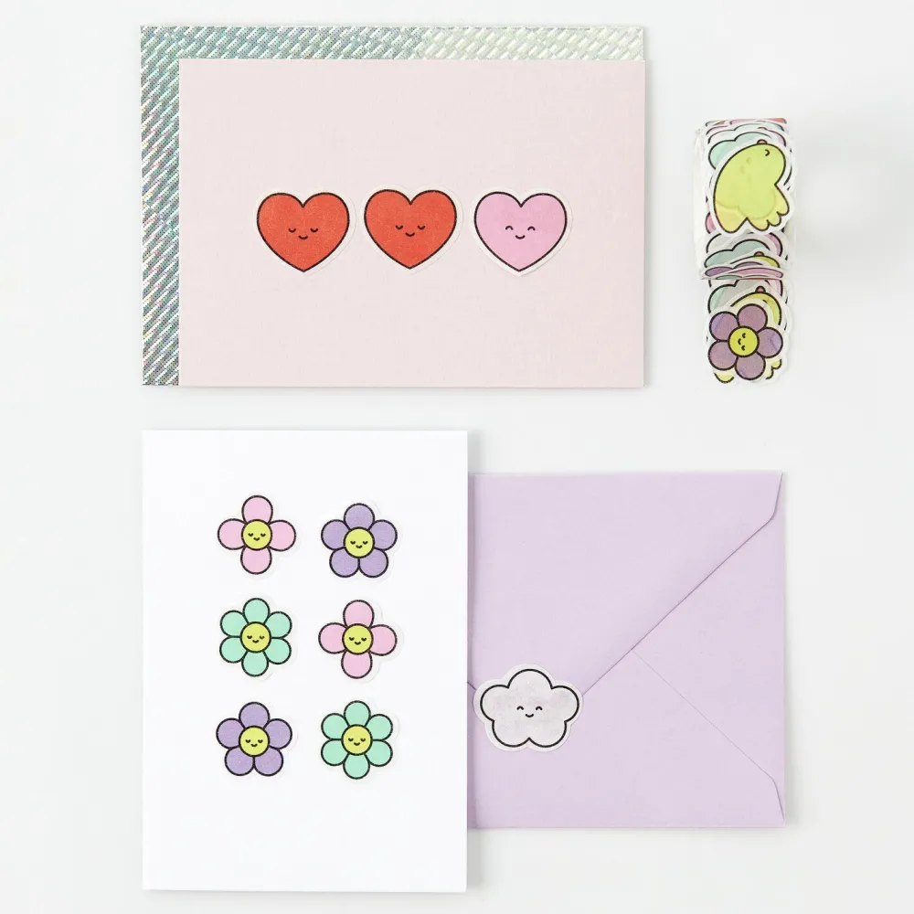 Rico Design Naklejki washi Chingu - Paper Poetry - 200 szt. > Naklejki