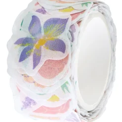 Rico Design Naklejki washi Flowers Pastel - Paper Poetry - 200 szt.
