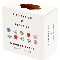 Rico Design Naklejki washi - Paper Poetry - Eye Candy, 200 szt. ><noscript><img width=