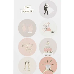 Rico Design Naklejki Wedding - Paper Poetry - 32 szt.