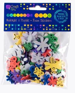 dpCraft Naklejki z pianki - - Motyle i ważki, 120 szt.